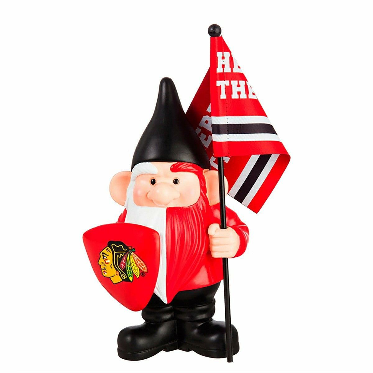 Team Sports America Everyday - Chicago Blackhawks, Flag Holder Gnome