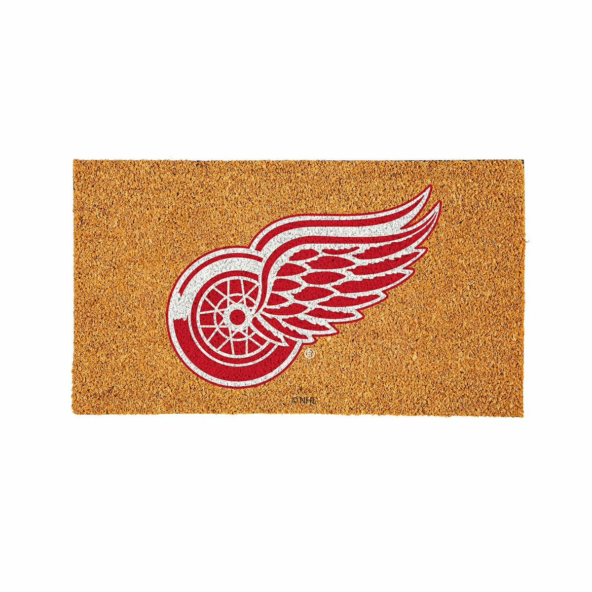 Team Sports America Everyday - Coir Mat, 16"x28", Detroit Red Wings