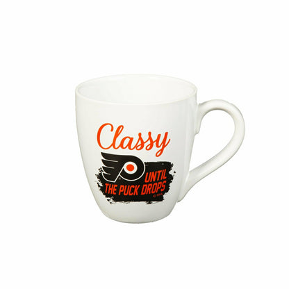 Team Sports America Recommended - Ceramic Cup o' Java 17oz Gift Set, Philadelphia Flyers