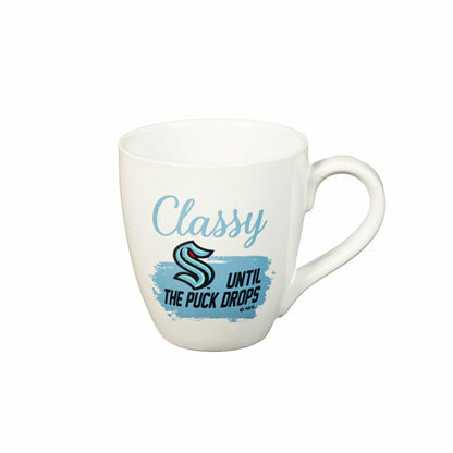Team Sports America Best Seller - Ceramic Cup o' Java 17oz Gift Set, Seattle Kraken