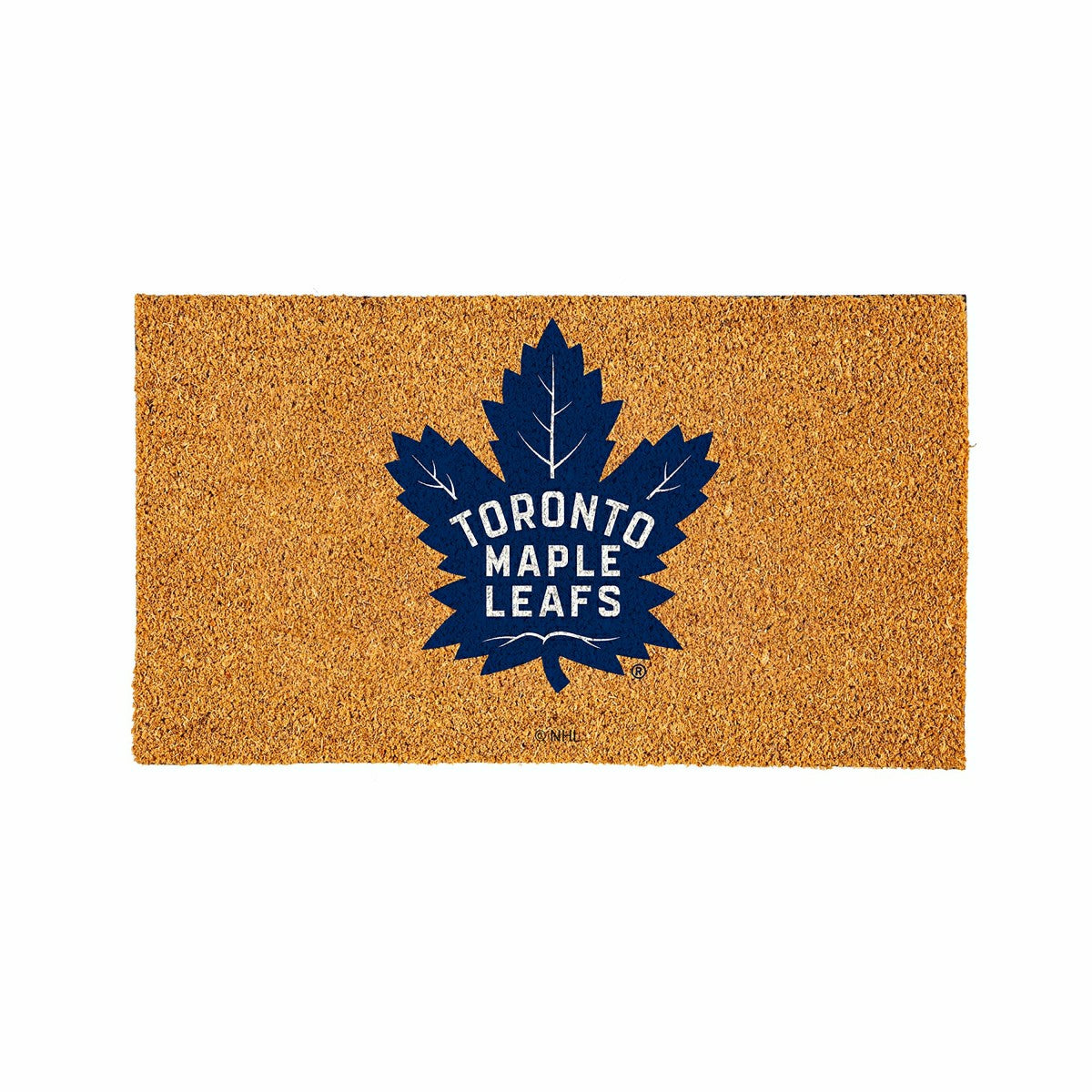 Team Sports America Value - Coir Mat, 16"x28", Toronto Maple Leafs