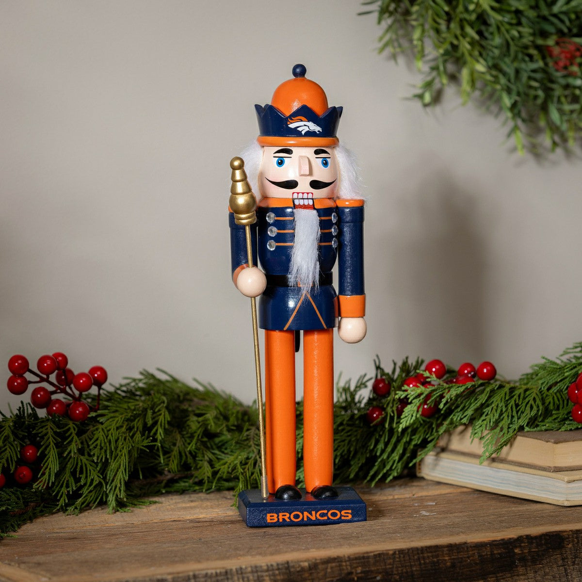 Team Sports America Trending - Nutcracker Statue, Denver Broncos