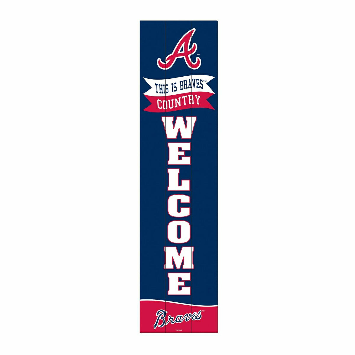 Team Sports America Signature - Atlanta Braves, 46" Leaner