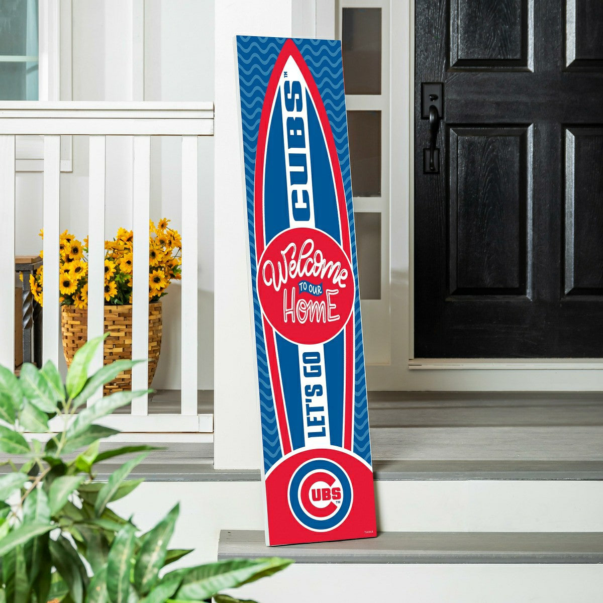 Team Sports America Value - Chicago Cubs Summer Seasonal Surfboard ECM Exclusive 47" Single Sided