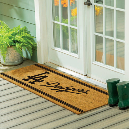 Team Sports America Trending - Los Angeles Dodgers Extra Large One Color Coir Mat, 60"x24"