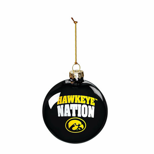 Team Sports America Everyday - Blown Glass Ornament, Iowa State University