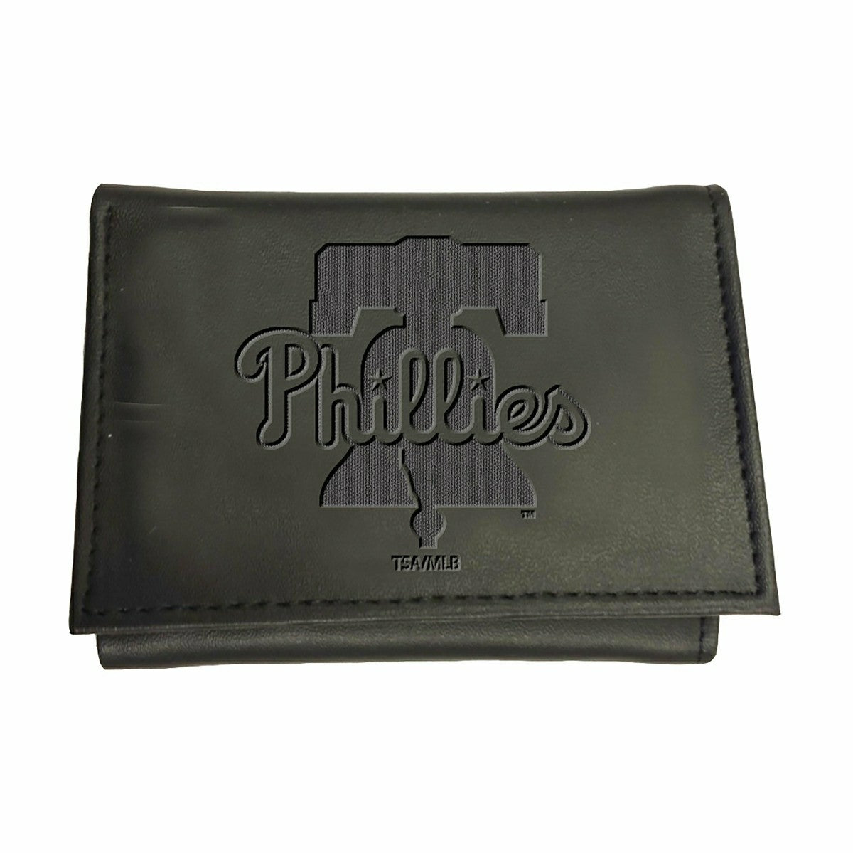 Team Sports America Value - Philadelphia Phillies Tri-Fold Wallet Black