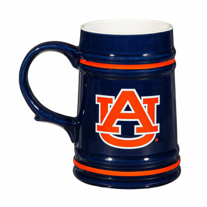 Team Sports America Exclusive - Auburn University Ceramic Stein Cup, 24oz