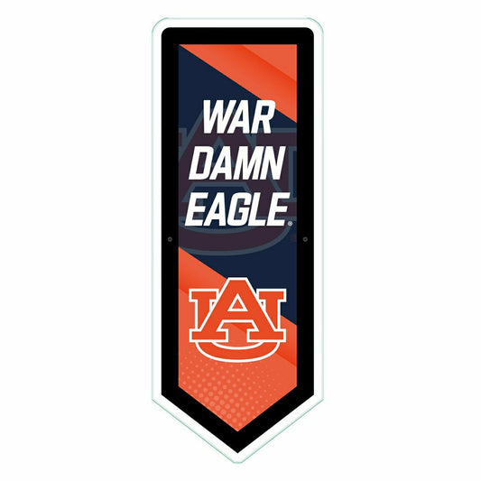 Team Sports America Exclusive - LED Wall Decor, Pennant, Auburn University