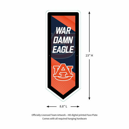 Team Sports America Exclusive - LED Wall Decor, Pennant, Auburn University