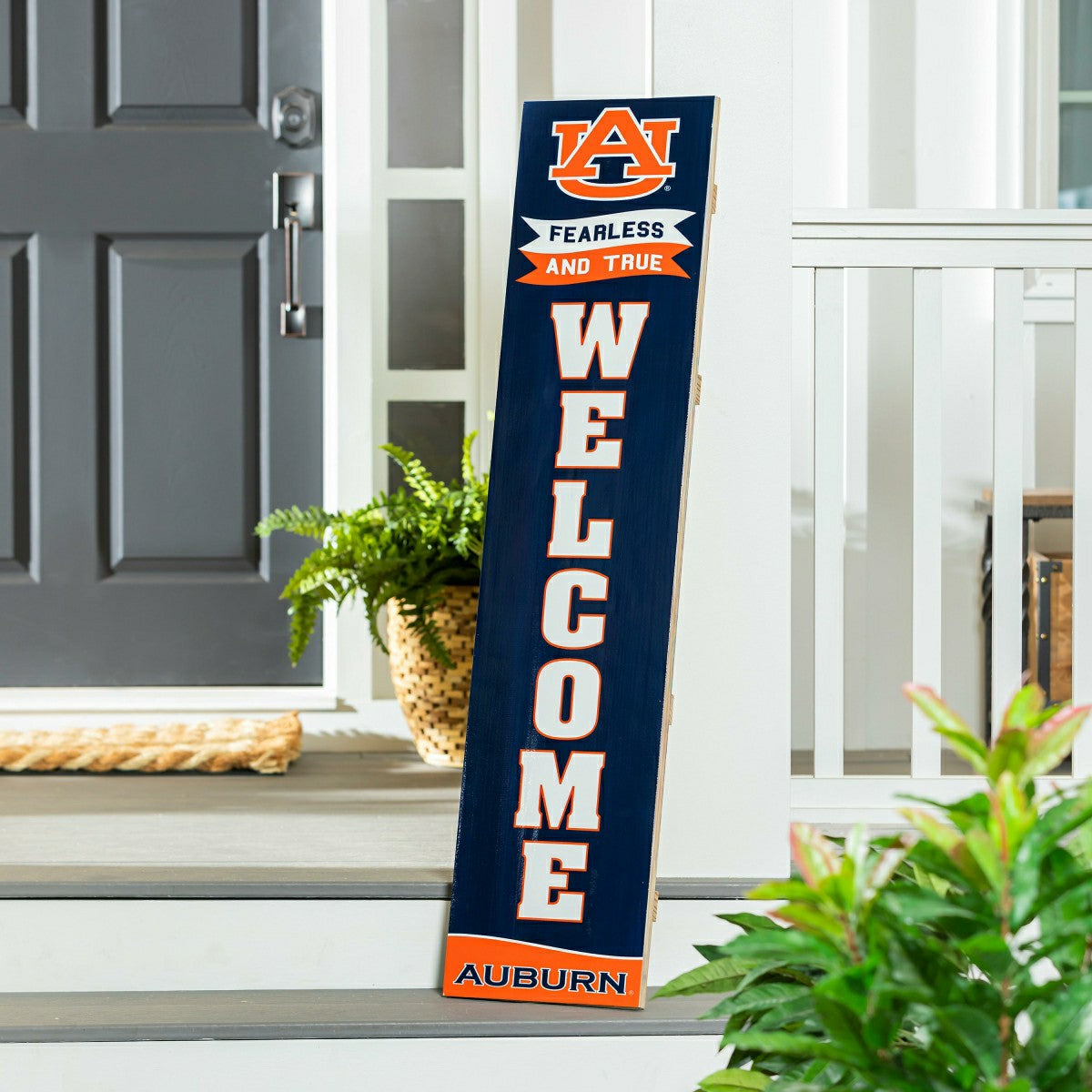 Team Sports America Essential - Auburn University Large Single Sided Leaner, 46"