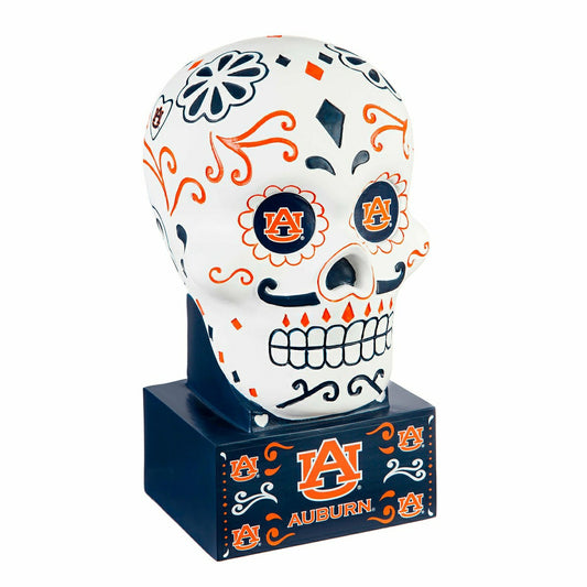 Team Sports America Best Seller - Auburn University Sugar Skull Statue