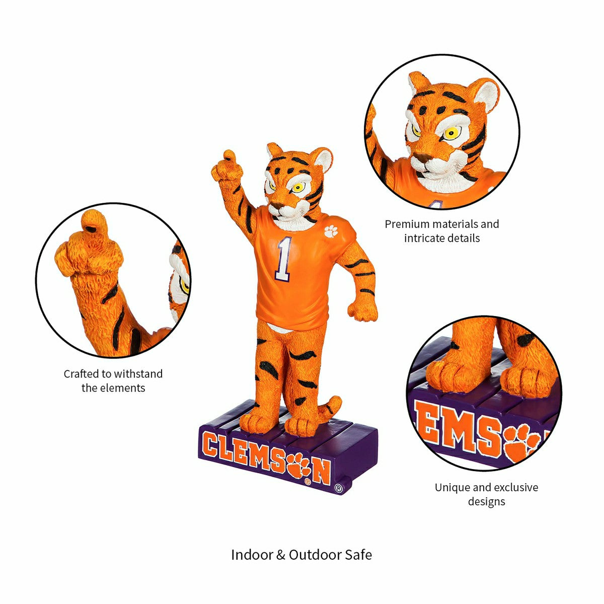 Team Sports America Value - Clemson University, Mascot Statue