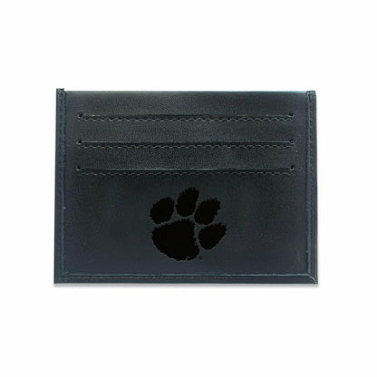 Team Sports America Essential - Front Pocket Wallet w/ RFID Blocking, Clemson University, Black