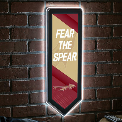 Team Sports America Exclusive - LED Wall Decor, Pennant, Florida State University