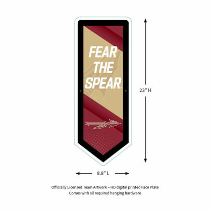 Team Sports America Exclusive - LED Wall Decor, Pennant, Florida State University