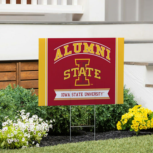 Team Sports America Best Seller - Iowa State University Coroplast Yard Sign Alumni