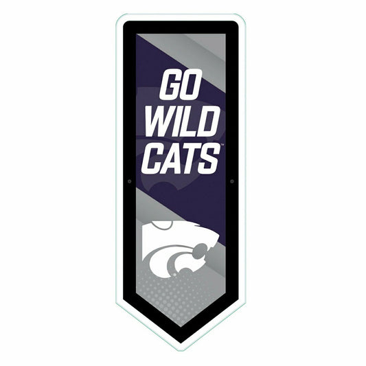 Team Sports America Recommended - LED Wall Decor, Pennant, Kansas State University