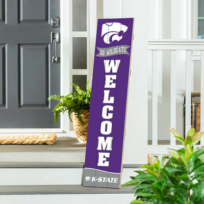 Team Sports America Classic - Kansas State University Large Single Sided Leaner, 46"