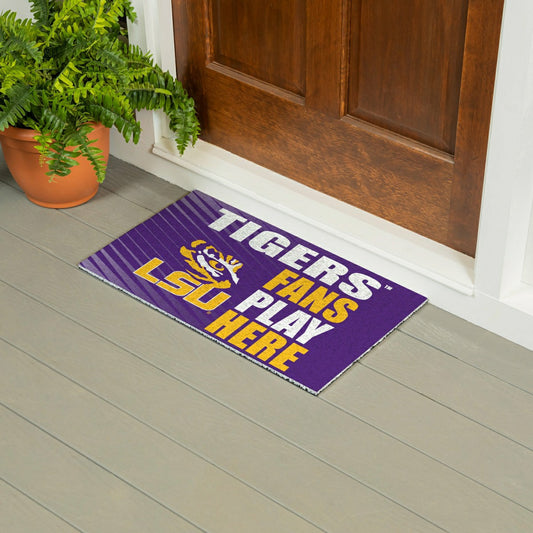 Team Sports America Everyday - Louisiana State University Fan Mat, 28"x16"