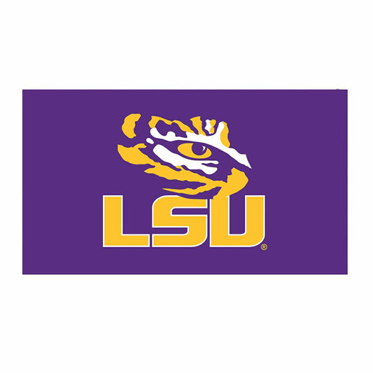 Team Sports America Essential - Full Color PVC Mat, 16" x 28", Louisiana State University