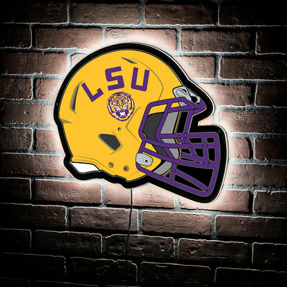 Team Sports America Value - LED Wall Decor, Helmet, Louisiana State University