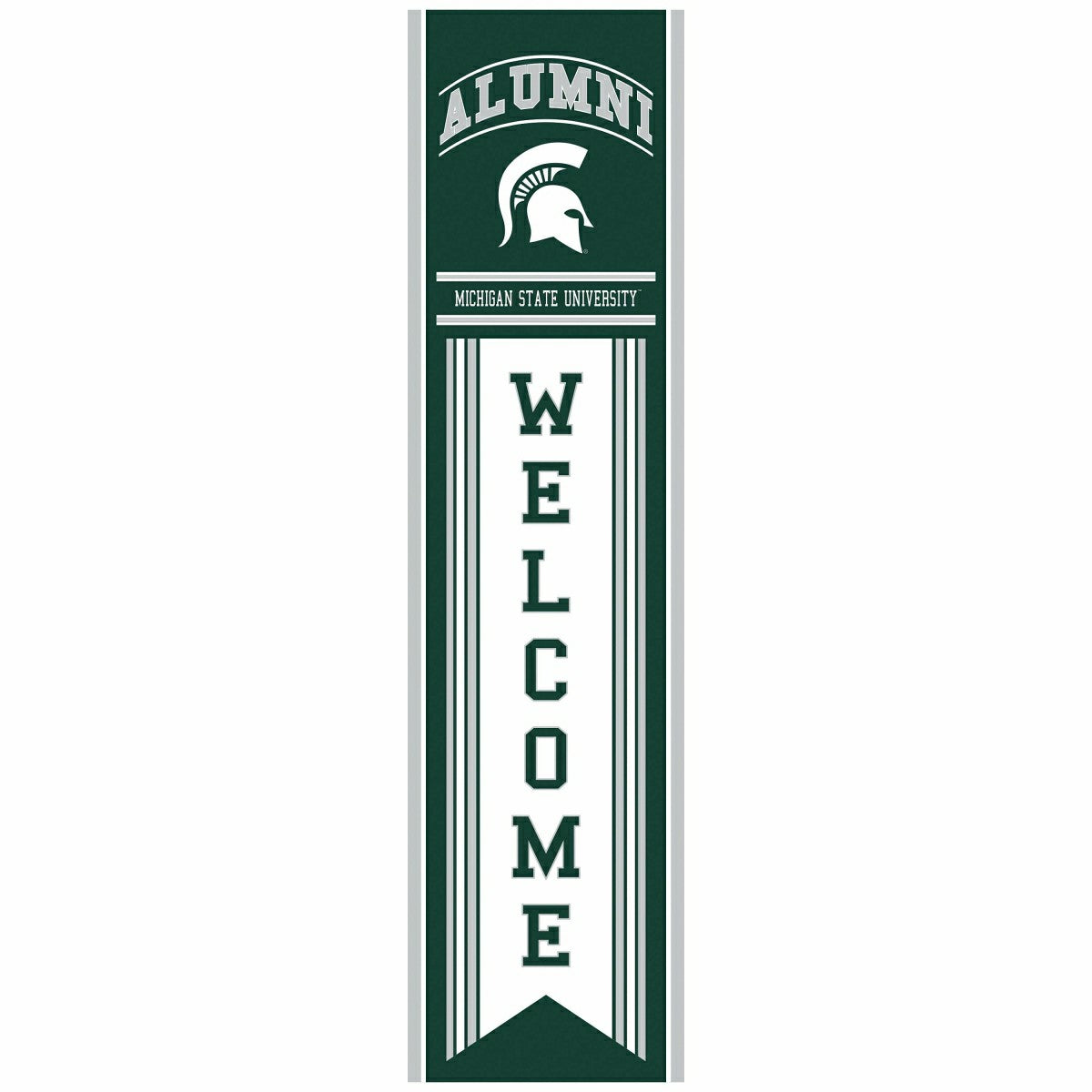 Team Sports America Value - Michigan State University Alumni Single Sided Large Leaner, 46"