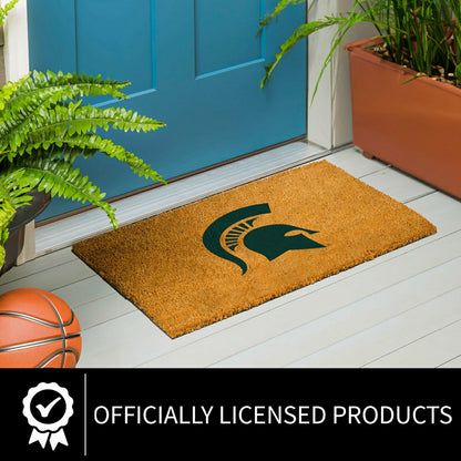 Team Sports America Signature - Coir Mat, 16"x28", Michigan State University
