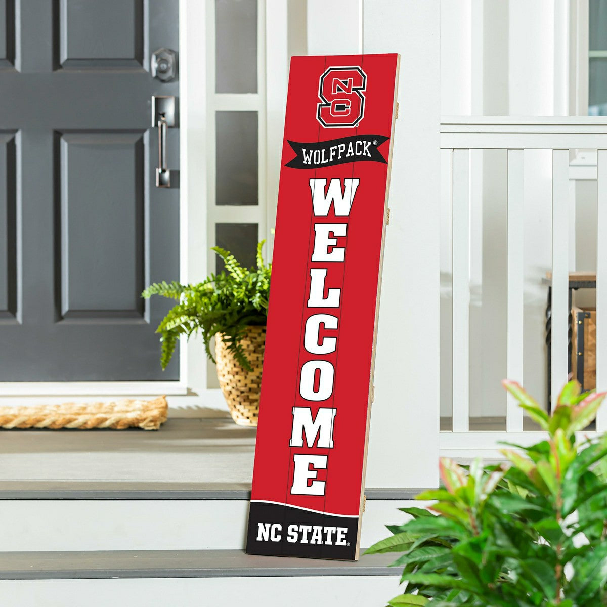 Team Sports America Trending - North Carolina State University Large Single Sided Leaner, 46"