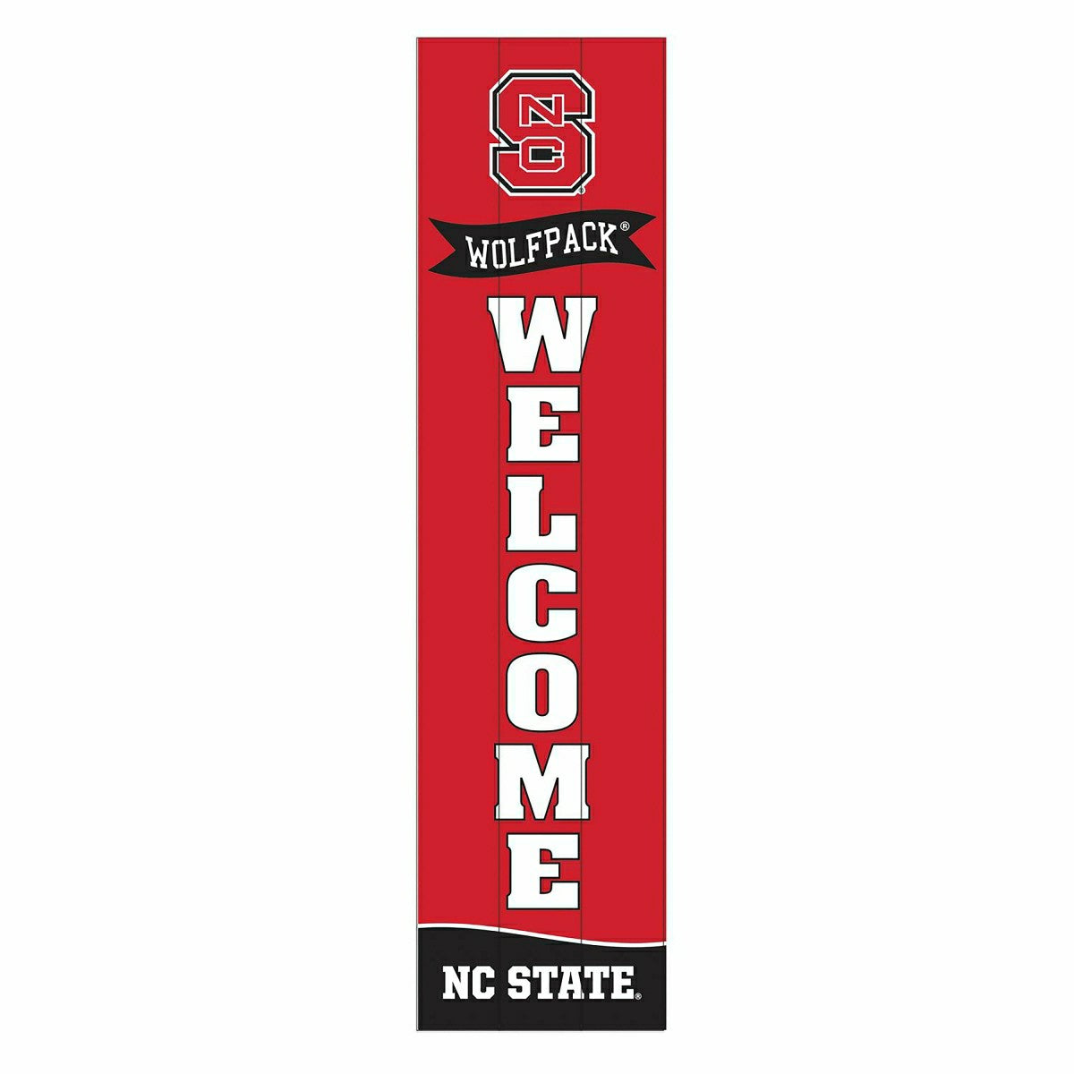 Team Sports America Trending - North Carolina State University Large Single Sided Leaner, 46"