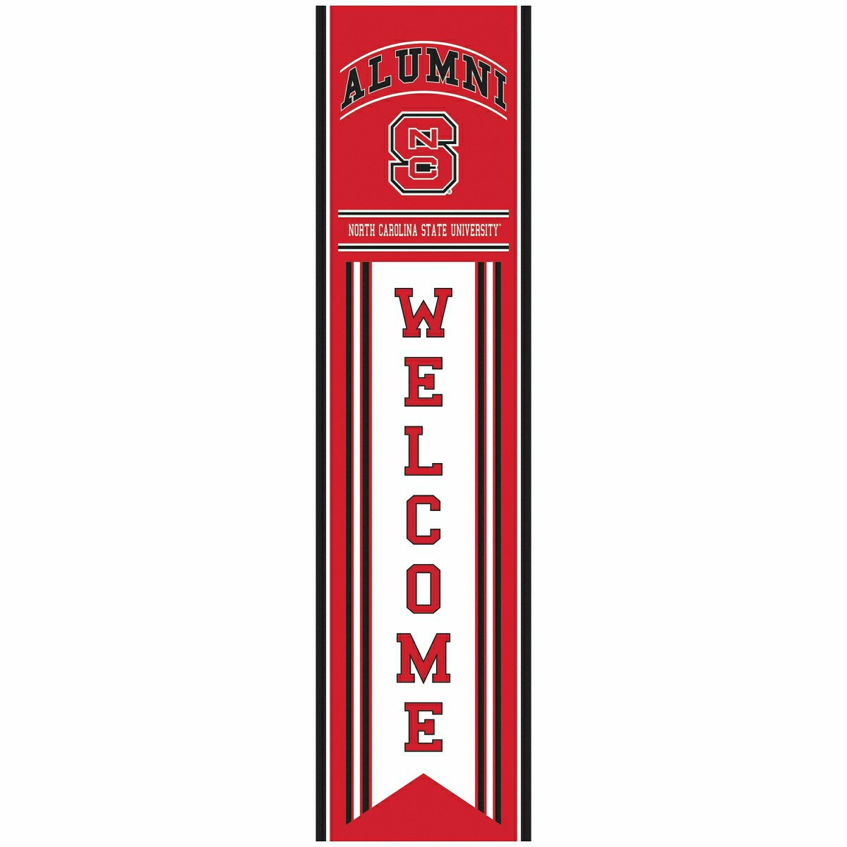 Team Sports America Exclusive - North Carolina State University Alumni Single Sided Large Leaner, 46"