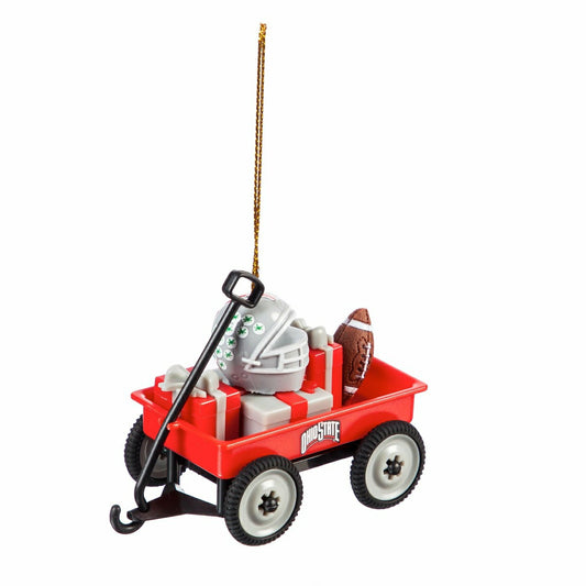 Team Sports America Value - Ohio State Team Wagon Ornament