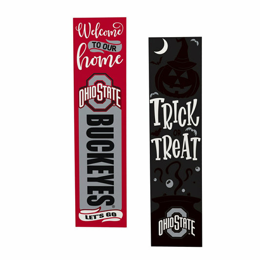 Team Sports America Value - 47" Double Sided Leaner, Ohio State University, Halloween