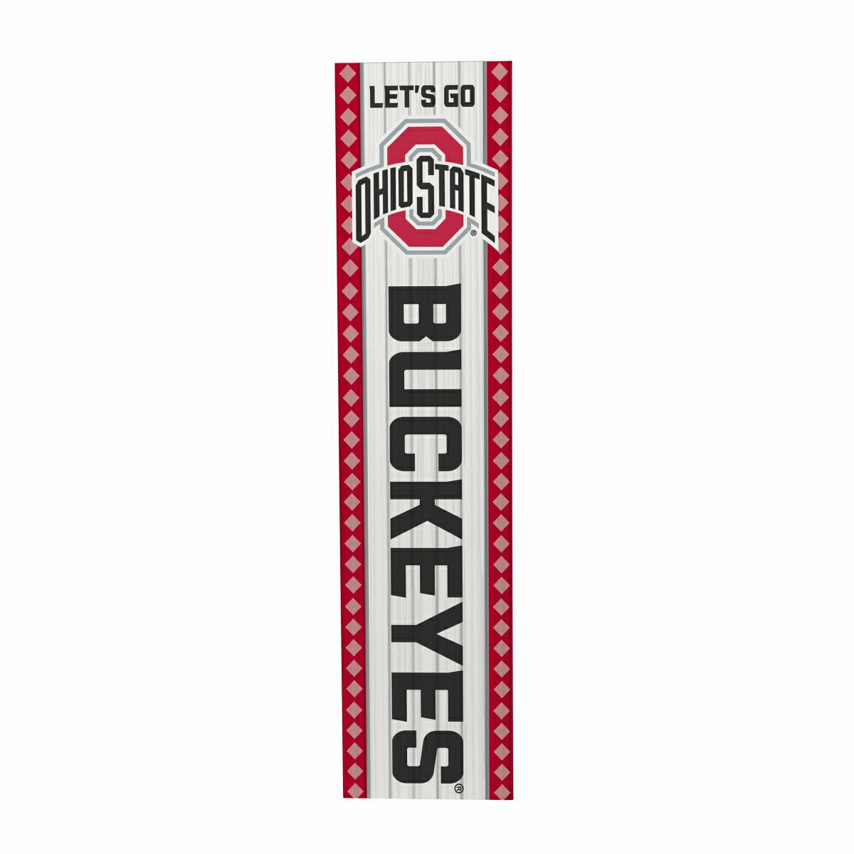 Team Sports America Trending - 47" Double Sided Leaner, Ohio State University, Christmas