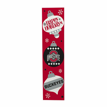 Team Sports America Trending - 47" Double Sided Leaner, Ohio State University, Christmas