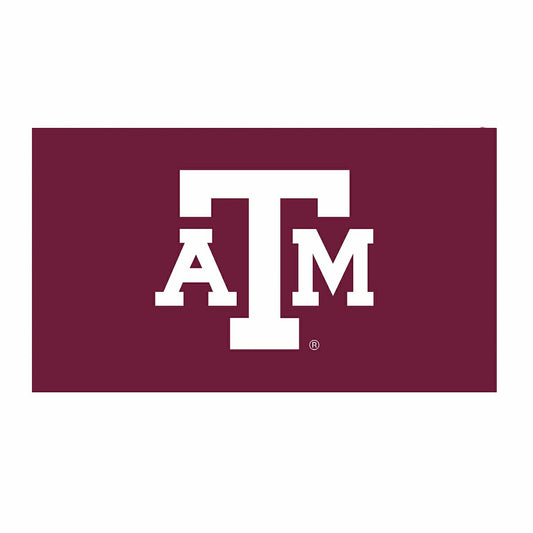 Team Sports America Best Seller - Full Color PVC Mat, 16" x 28", Texas A&M