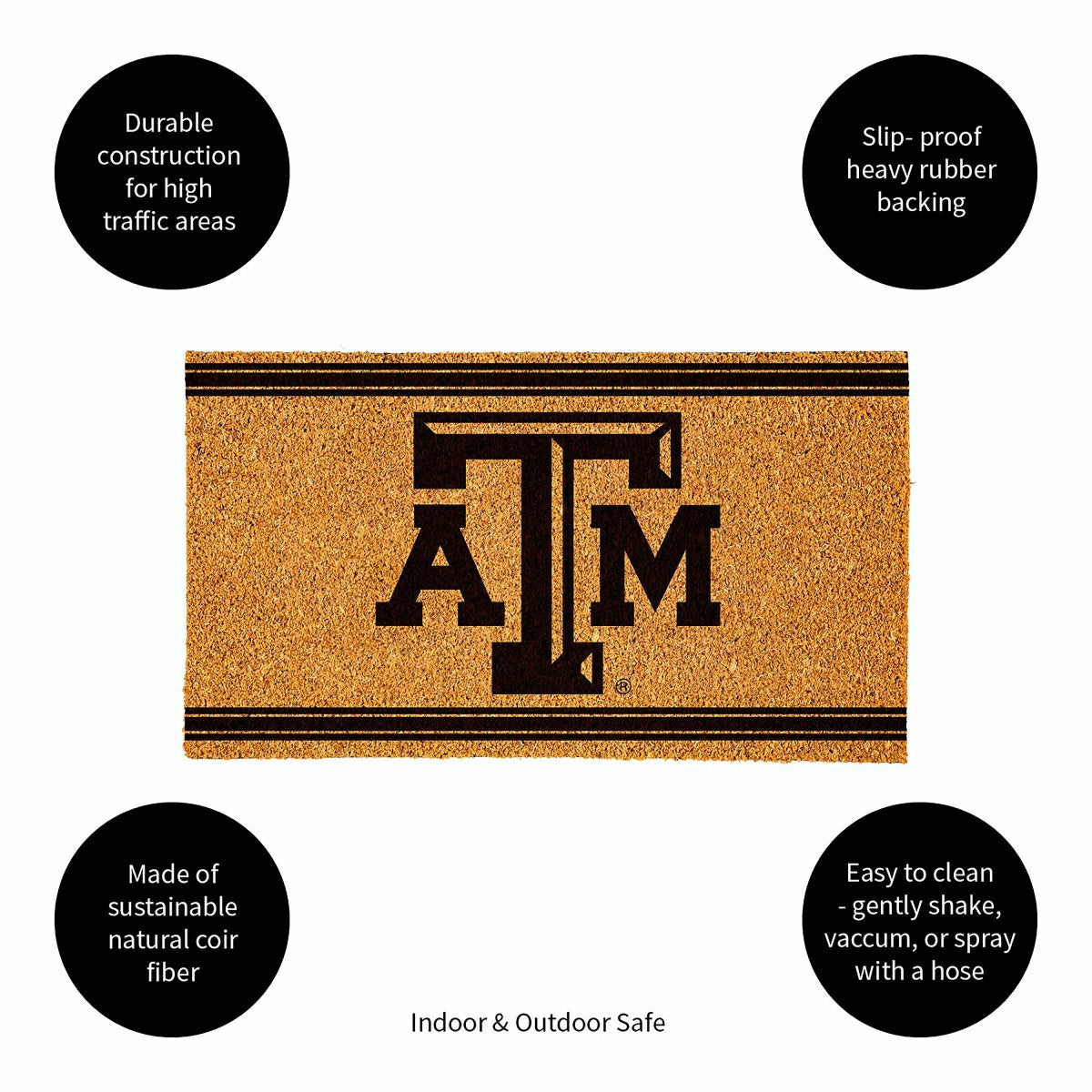 Team Sports America Trending - Texas A&M, Coir Mat 1C