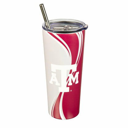 Team Sports America Recommended - Stainless Steel Tumbler, 20oz, Texas A&M