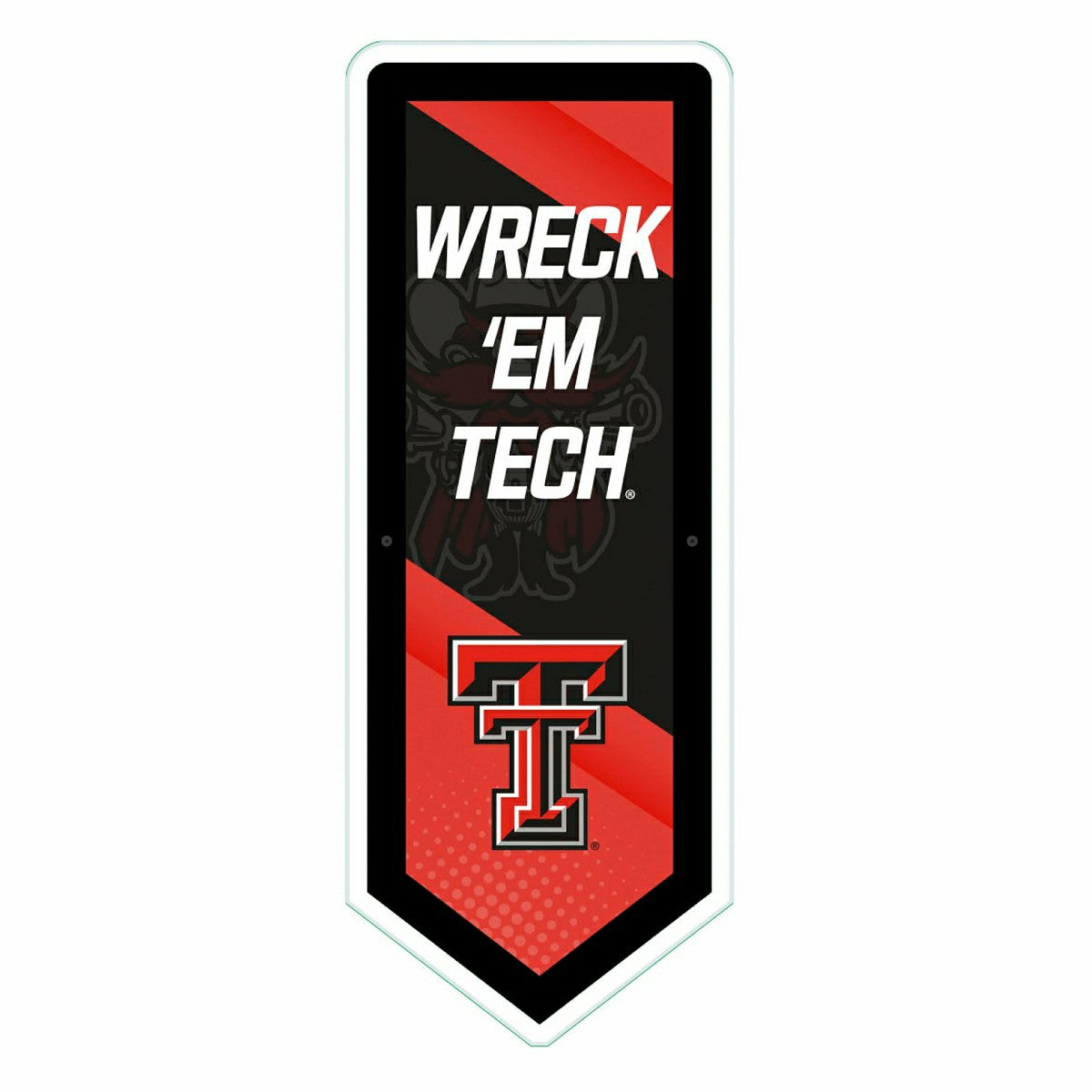 Team Sports America Trending - LED Wall Decor, Pennant, Texas Tech University