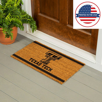 Team Sports America Recommended - Texas Tech University, Coir Mat 1C