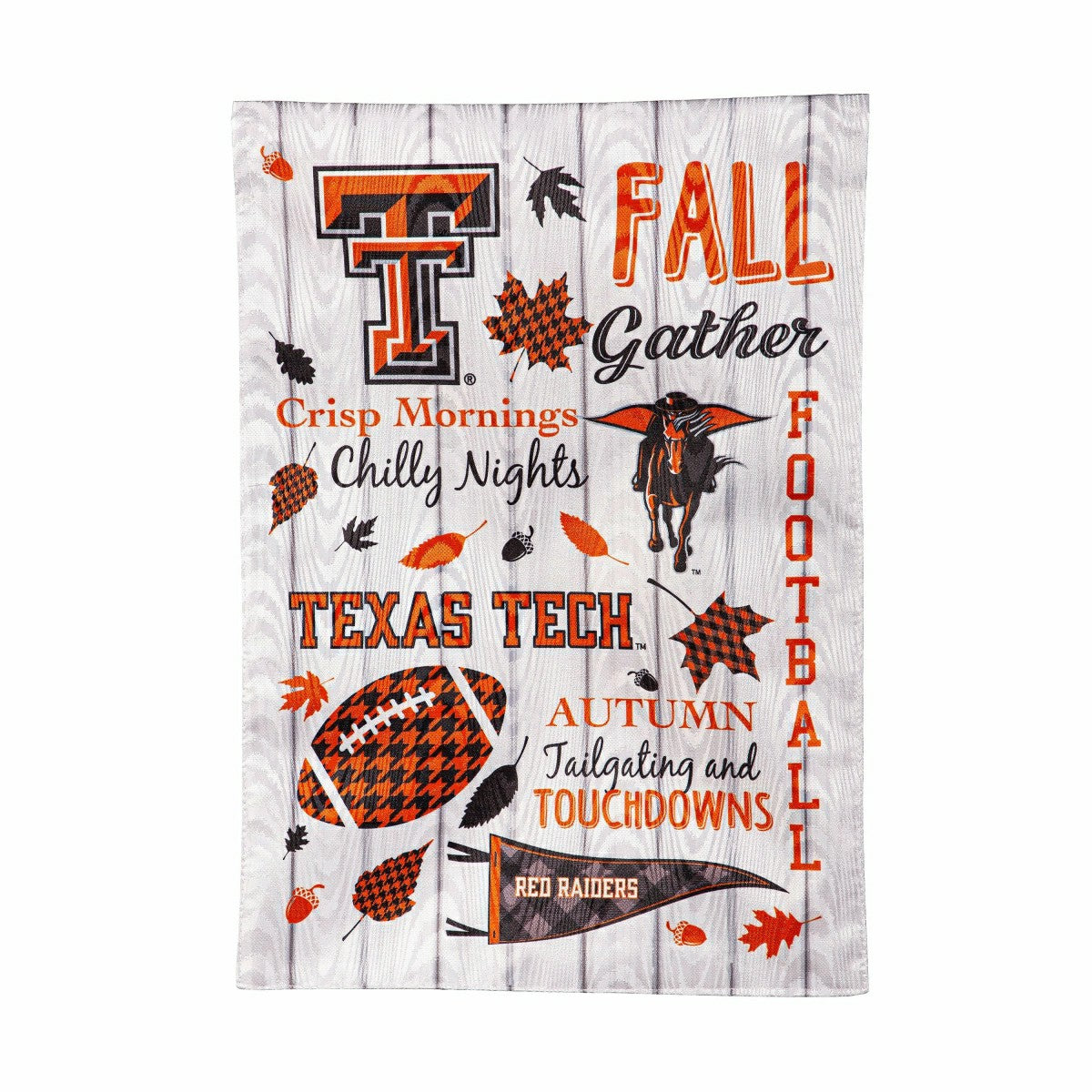 Team Sports America Essential - Texas Tech University, Moire Flag, GDN, Fall Seasonal
