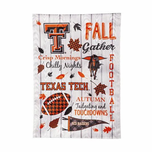 Team Sports America Essential - Texas Tech University, Moire Flag, GDN, Fall Seasonal