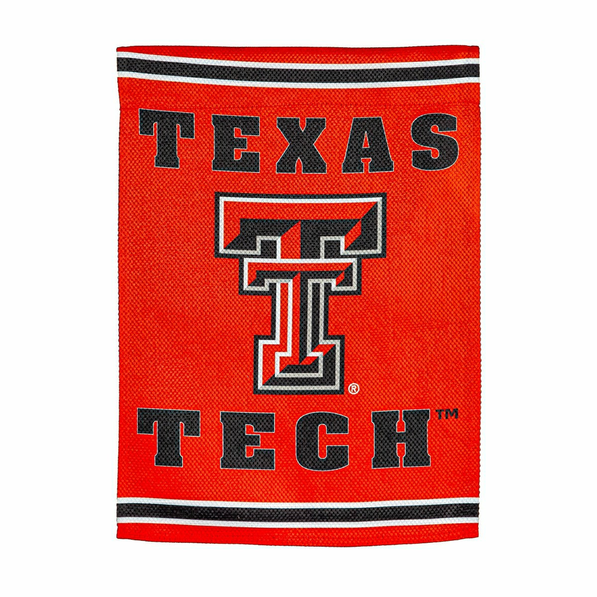 Team Sports America Everyday - Embossed Suede Flag, GDN Size, Texas Tech University