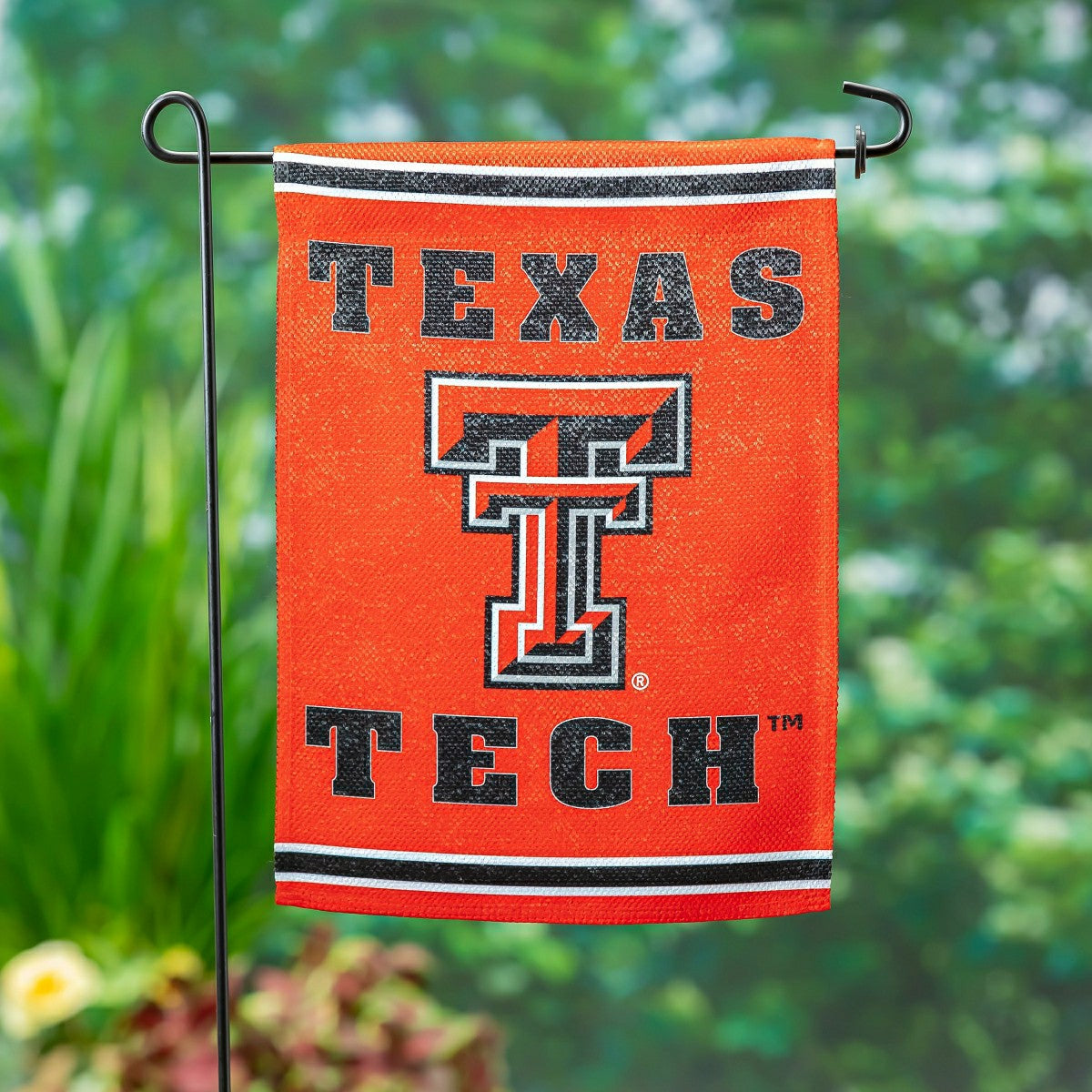 Team Sports America Everyday - Embossed Suede Flag, GDN Size, Texas Tech University
