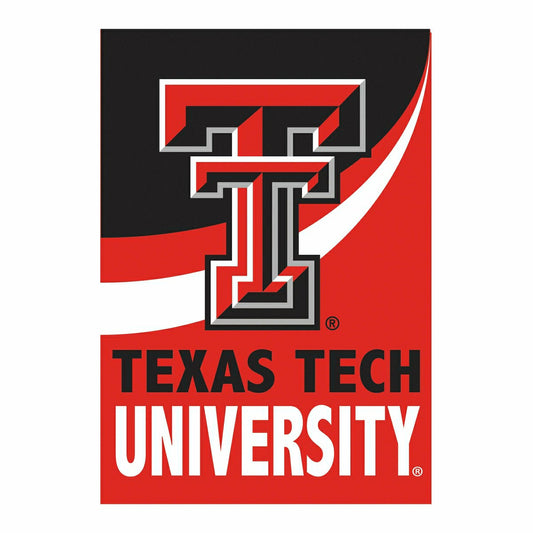 Team Sports America Value - Texas Tech University Burlap Flag GDN Size