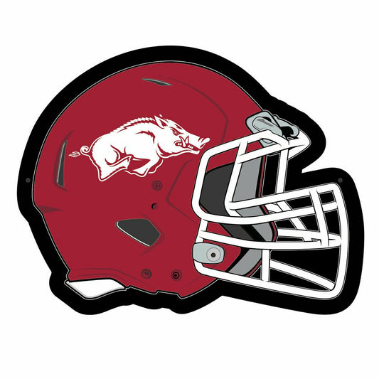 Team Sports America Recommended - LED Wall Decor, Helmet, University of Arkansas