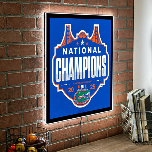 Team Sports America Everyday - University of Florida, Mens NCAA Basketball Champions Edge Lite 23" Sq