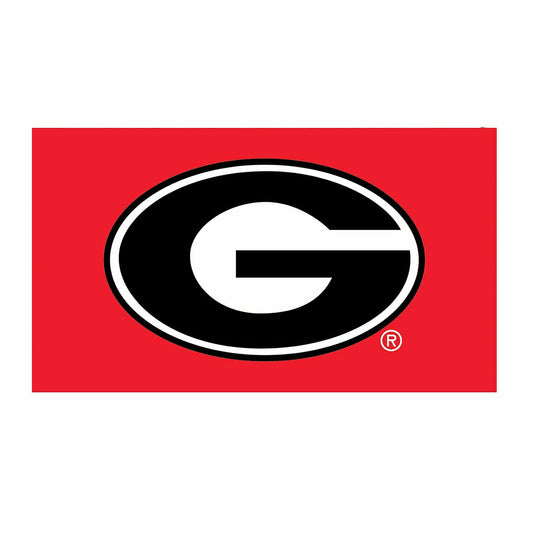 Team Sports America Everyday - Full Color PVC Mat, 16" x 28", University of Georgia