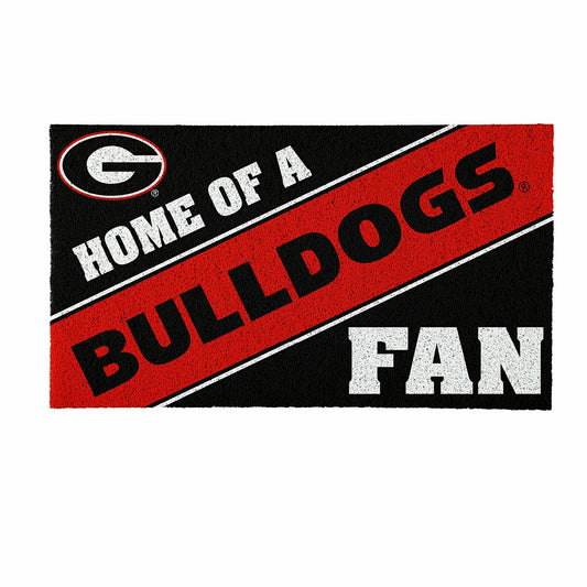 Team Sports America Value - University of Georgia, PVC Mat COLOR, Home of a Fan