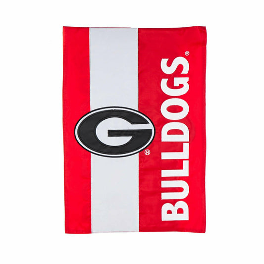 Team Sports America Exclusive - University of Georgia Embellished Garden Flag